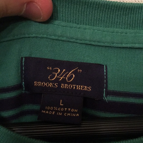 Brooks Brothers Striped Short Sleeve Shirt - Picture 3 of 3
